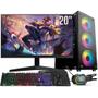 Imagem de Computador Gamer Completo Intel Core i5 16GB SSD 1TB Kit Gamer com Headset Monitor 20" Windows 10 3green Flash