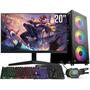 Imagem de Computador Gamer Completo Intel Core i5 16GB SSD 512GB Kit Gamer com Headset Monitor 20