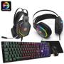 Imagem de Computador Gamer Completo RGB Intel Core i5 8GB SSD 240GB Kit Gamer com Headset Monitor 20" Windows 10 3green Premium