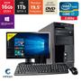 Imagem de Computador + Monitor 19,5 Intel Core i7 16GB HD 1TB DVD com Windows 10 PRO Certo PC Desempenho 939