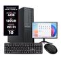 Imagem de Computador Office Fine One SP Core I5-1th H55 4GB RAM SSD 120GB Monitor 19 Led HDMI Teclado Mouse e Wifi Usb