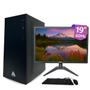 Computador Pc Completo I3 8 GB Ram SSD 240 GB Monitor 19" Teclado e Mouse Windows 10 Pro - MultiPC Imagem de Computador Pc Completo I3 8 GB Ram SSD 240 GB Monitor 19" Teclado e Mouse Windows 10 Pro