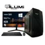 Imagem de Computador PC Completo + Monitor 18.5" Intel Core i7 4GB SSD 120GB Windows 10 + Teclado e mouse - Lumitec