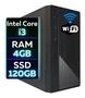 Imagem de Computador Pc Cpu Intel I3 4gb + Ssd 120gb + Wifi