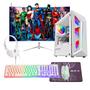 Imagem de Computador PC Designer Prime i7 16gb Ram SSD 240gb GTX 1050 TI 4GB Monitor 23 Curvo  Branco
