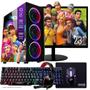 Imagem de Computador PC Gamer Completo TOB Intel Core i5 SSD 240GB 8GB Teclado Mouse Mouse Pad e Headset Gamer Monitor 23 Windows 10 Pro Trial