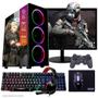Computador PC Gamer Completo TOB Intel Core i5 SSD 480GB 16GB Teclado Mouse Mouse Pad e Headset Gamer Joystick Monitor 19" Windows 10 Pro Trial - TOB COMPUTERS Imagem de Computador PC Gamer Completo TOB Intel Core i5 SSD 480GB 16GB Teclado Mouse Mouse Pad e Headset Gamer Joystick Monitor 19" Windows 10 Pro Trial