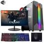 Imagem de Computador PC Gamer Completo TOB Intel Core i7 com rede sem fio SSD 960GB 16GB VGA GT730 4GB Windows 10 Pro Trial, Teclado/Mouse, Mouse Pad, Head, Mon