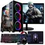 Computador PC Gamer Completo TOB Intel Core i7 SSD 240GB 8GB Teclado Mouse Mouse Pad e Headset Gamer Monitor 19 Windows 10 Pro Trial - TOB COMPUTERS Imagem de Computador PC Gamer Completo TOB Intel Core i7 SSD 240GB 8GB Teclado Mouse Mouse Pad e Headset Gamer Monitor 19 Windows 10 Pro Trial