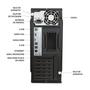 Imagem de Computador Slim Core i3 4130 4ª Ger 4gb ddr3 1tb ssd sata - PC Master