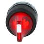 Imagem de Comutador Knob ABB M2SS1-11R 2 Posições Iluminado Vermelho