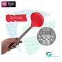 Imagem de Concha De Silicone Com Cabo De Aço Inox 30cm Cozinha