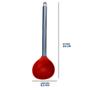 Imagem de Concha De Silicone Com Cabo De Aço Inox