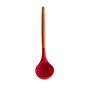 Imagem de Concha de Silicone Vermelho Com Cabo de Bambu Charmy Lyor