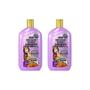 Imagem de Condicionador Gota Dourada 430Ml Fortal Escova - Kit Com 2Un