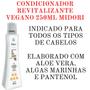 Imagem de Condicionador Revitalizante Vegano 250ml Midori Profissional