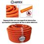 Imagem de Conduite Corrugado Laranja Reforçado 1 Pol(25MM INTERNO) 25MT Adtex-Eletroduto