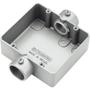 Imagem de Condulete Duplo 3/4 Polegada Tipo "cd" - Sem Tampa / Rosca Bsp / Sem Pintura Tramontina