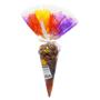 Imagem de Cone Ball Casquinha Chocolate ao Leite Crocante 80g c/12 - Viermon