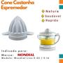 Imagem de Cone Castanha Espremedor Mondial Turbo Citrus E01 Branco