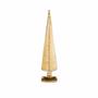 Imagem de Cone de Vidro Cor Ouro com Luz. Tam G - 1 Un - Cromus: 1694958