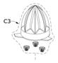 Imagem de Cone Espremedor Multiprocessador Philco  All In One