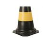 Imagem de Cone Rigido Plastcor Plastico Preto/Amarelo 75Cm