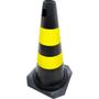 Imagem de Cone Sinalizacao Plastcor 75Cm Preto/Amarelo