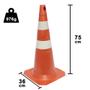 Imagem de Cone Tubo Cônico para Sinalização L/B 75cm