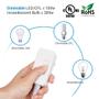 Imagem de Conecte o interruptor de intensidade DEWENWILS para lâmpada LED/CFL/incandescente