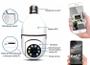 Imagem de Conectividade Total: Câmera de Segurança Wi-Fi IP Sem Fio 360 Encaixe Lâmpada com Aplicativo