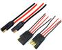 Imagem de Conector 2 Vias Com fio de 4mm e Conector 4 Vias c Fio 1,5mm