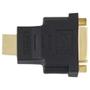 Imagem de Conector Adaptador Hdmi Macho X Dvi-d Fêmea 24+5 Dourado