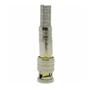 Imagem de Conector BNC Macho 6mm Mola com Parafuso Solda 75OHMS Dourado