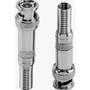 Imagem de Conector Bnc Macho Com Mola P/Cabo 4Mm Cftv, S30Pb, Aço Inox