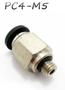 Imagem de Conector Bowden Pc4-M5 Pneumático Pushfit Hotend Ptfe