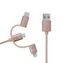 Imagem de Conector Cabo Carregador Link Pro 3 Em 1- Travel Blue