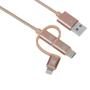 Imagem de Conector Cabo Carregador Link Pro 3 Em 1- Travel Blue