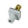 Imagem de Conector Cam Lock Femea Painel Branco