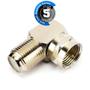 Imagem de Conector Coaxial Para Femea Coaxial - 90 Graus - Kit Com 5