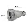 Imagem de Conector de Entrada com Filtro para Lavajato Chiaperini Super Jato SJ1600