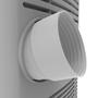Imagem de Conector de Mangueira Compatível com Ar Condicionado Delonghi e dutos com bocal 13 cm de diâmetro - ARTBOX3D