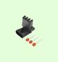 Imagem de Conector Delphi 3 Vias Macho E Fêmea