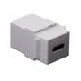 Imagem de Conector Emenda Fêmea Keystone Usb Tipo-C 2.0 Transferidor
