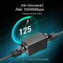 Imagem de Conector emenda rj45 extensor cat5 cat6 cat7 rede game dados