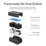 Imagem de Conector emenda rj45 extensor cat5 cat6 cat7 rede game dados