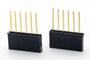 Imagem de Conector Empilhável Compatível com Arduino 6 vias PRT-09279 - Pacote com 2 unidades