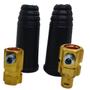 Imagem de Conector Engate Rápido Macho e Fêmea - Cabo 13mm Até 70mm