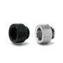 Imagem de Conector Extensor De Níquel Prata Preto Para Tubo Rígido 10mm-40mm M-F G1/4 Refrigeração a Água Para