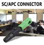 Imagem de Conector Fast Sc Apc Óptico Fibra Ftth Rápido Verde Com 10
